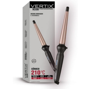 ZKMAGIC Modelador De Cabelo Profissional Vertix X330 Cônico Bivolt Vertix Rose (cópia)